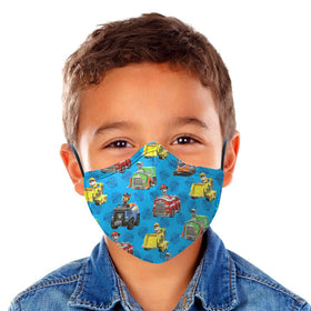 OxiClear Kids N99 Pollution Mask with Carbon Filters Headband Reusable D.R.D.O Certified (Paw Patrol)