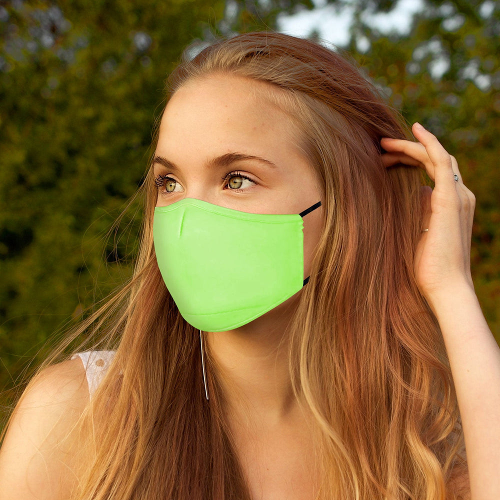 OxiClear N99 Anti Pollution Face Mask with Carbon Filters Headband Reusable D.R.D.O Certified (Multicolor) (Pack of 5)