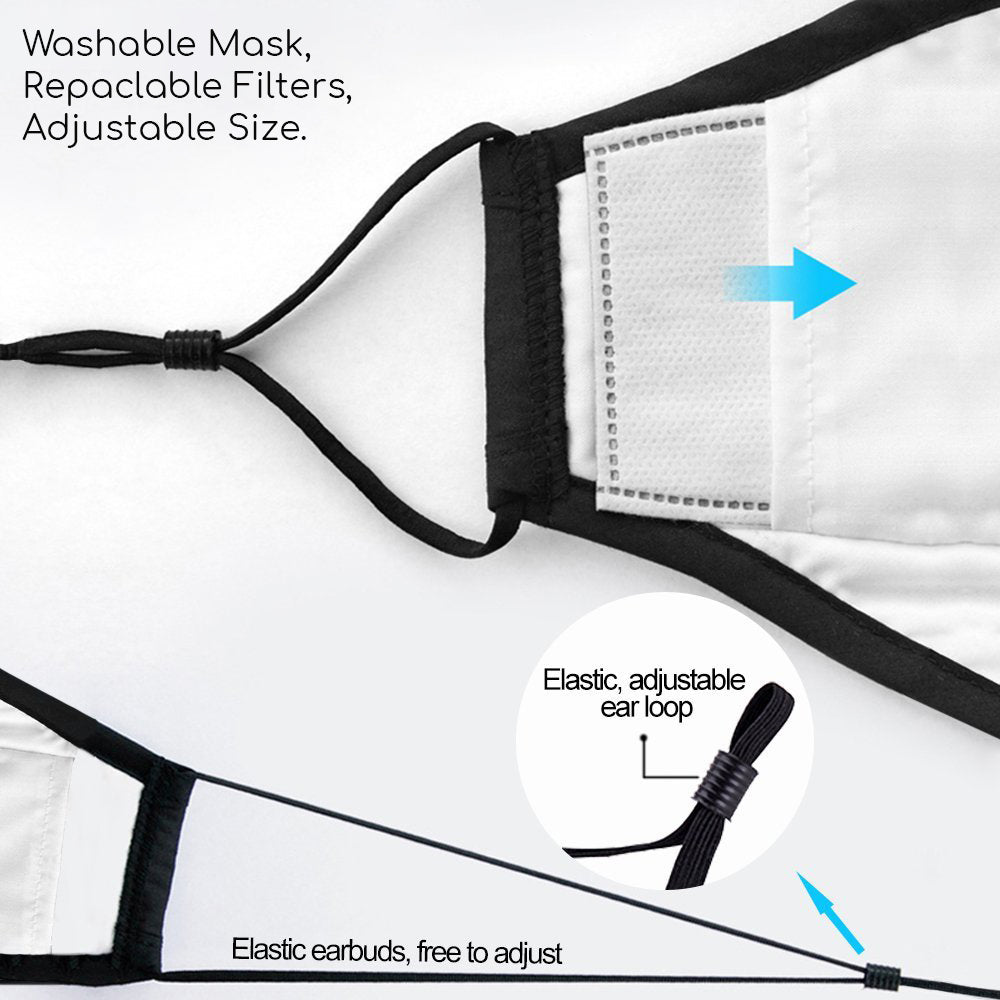 OxiClear N99 Face Mask (Black) (with Valve) - Pack of 1 - N99 Face Mask