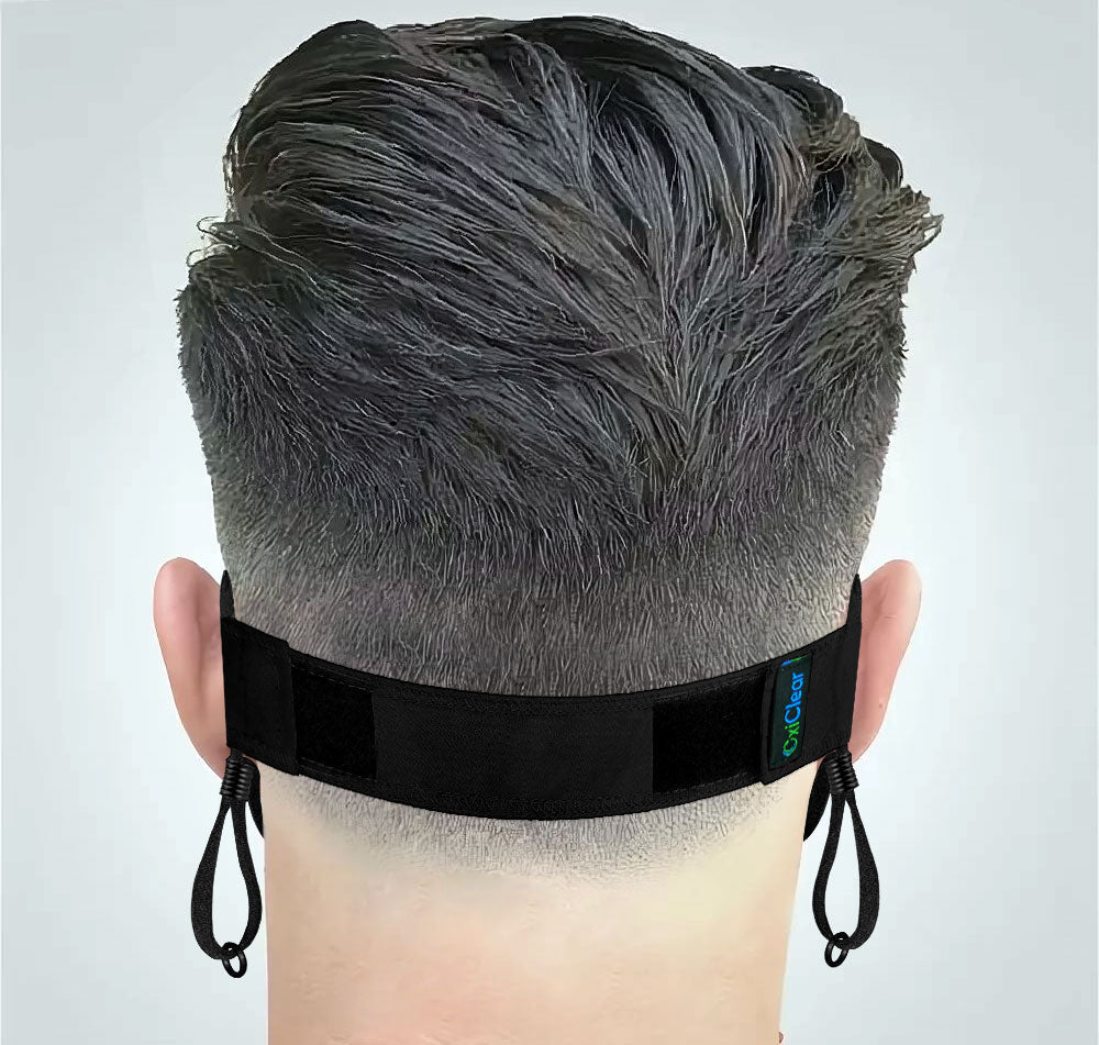 OxiClear N99 Face Mask (Black) (with Valve) - Pack of 1 - N99 Face Mask