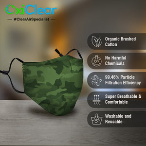 OxiClear N99 Face Mask (Combat) (Non-Valved)